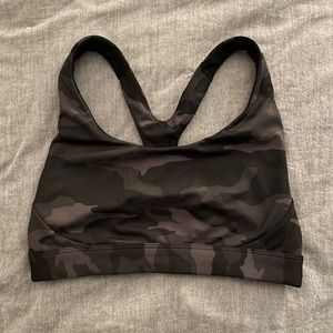 Athleta Camo Sports Bra